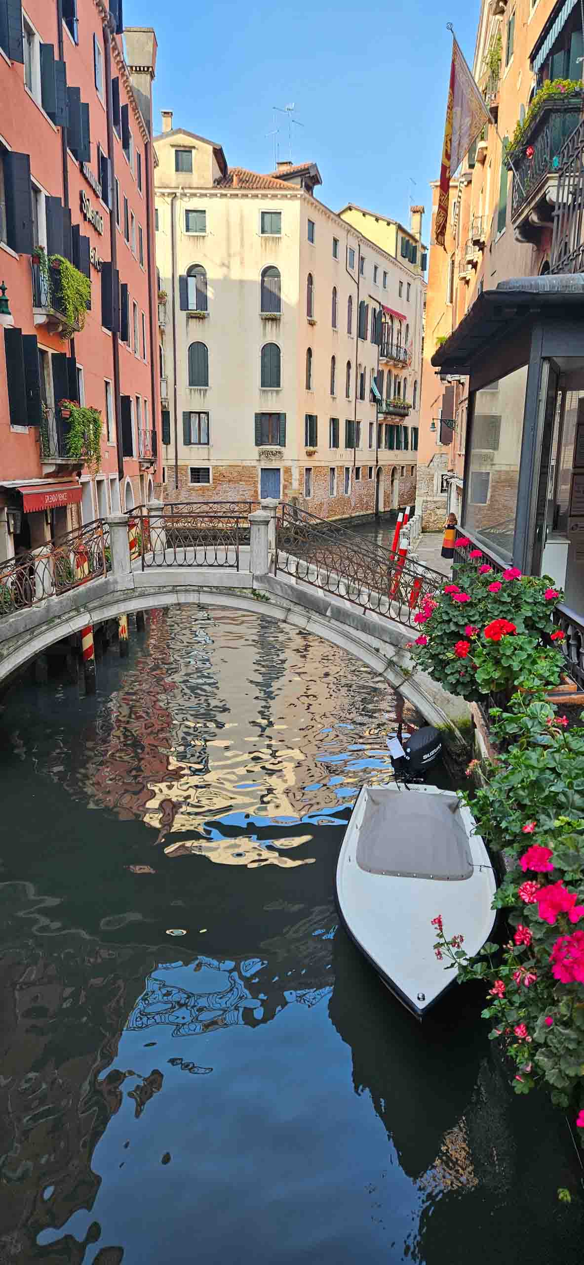 bridge over venice canal
